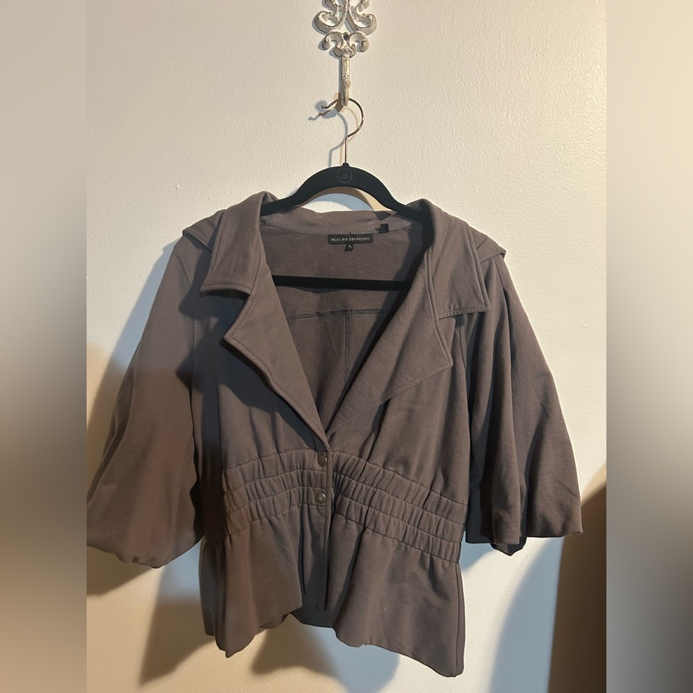 Miss Me Collection size Large crop jacket